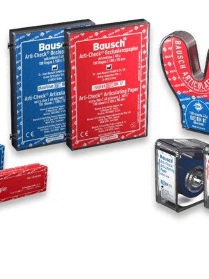 Cart 4 Bausch Arti-Check Dental Articulating Papers Micro Thin - 40µ Microns