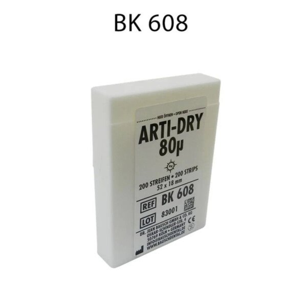 Bausch Dental Articulating Arti-Dry Micro-Fleece Paper 80µ Microns
