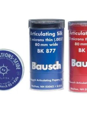 Cart 2 Bausch Dental Articulating Silk with Progressive Color Transfer - 80µ Microns